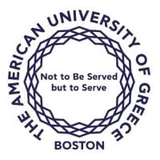 The American University of Greece logo